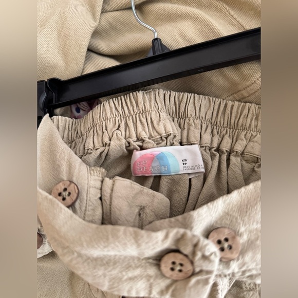 FP Beach x Free People | Khaki Sand Est Marici Pants - Size XS - Picture 7 of 7